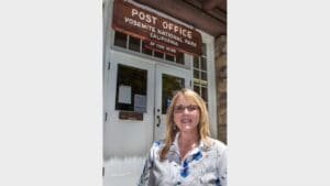 This national park postmaster never wants to leave