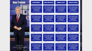 Clue: This naturalized U.S. citizen will be honored with a stamp - CORRECT RESPONSE: Who Is Alex Trebek?