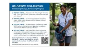 New postcard emphasizes importance of change