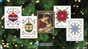 U.S. Postal Service to Unveil New Holiday Stamps at the Smithsonian’s National Postal Museum