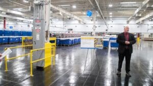 U.S. Postal Service unveils updated Stockton Sorting and Delivery Center, new electric vehicles