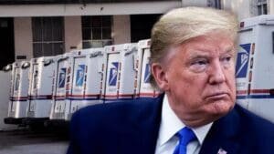 Donald Trump makes bizarre claim about the U.S. Postal Service's control over the presidential election