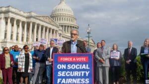 Unions Rally for Social Security Fairness on Capitol Hill