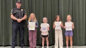 Union Elementary students act as postal workers