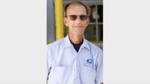 This letter carrier has walked the same route for 41 years