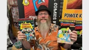 This longtime letter carrier teaches kids how to create comic books