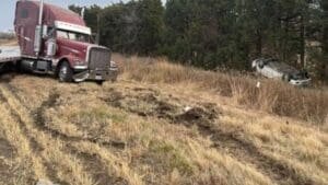Nebraska driver in mail carrier van ejected from vehicle after crash involving semi