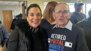 Local leaders honor beloved mailman retiring after 65 years on the job