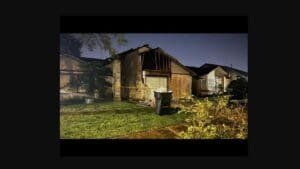 Storm tips over mail truck, damages homes in southwest Houston