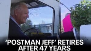 Beloved 'Postman Jeff' retiring after 47 years of service in Lafayette