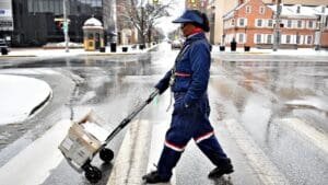 Neither rain, nor snow, nor sleet: York City mail carrier delivers