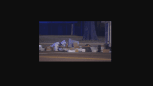 Mail truck spills piles of packages in South Memphis