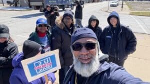 Photos of postal rallies on 03/20/25 - Hands Off our Postal Service!