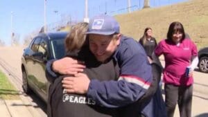 USPS employees jump into action to save woman from dog attack