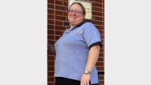 This retail associate saw a vehicle in a field and stopped to have a look