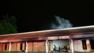 Postal Inspectors Investigating Fiery Car Crash at California Post Office as an Intentional Act