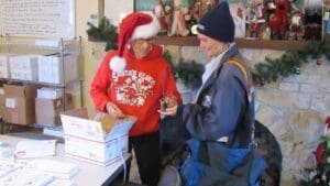 This season’s 1 billionth holiday mailpiece went to one of Santa’s helpers