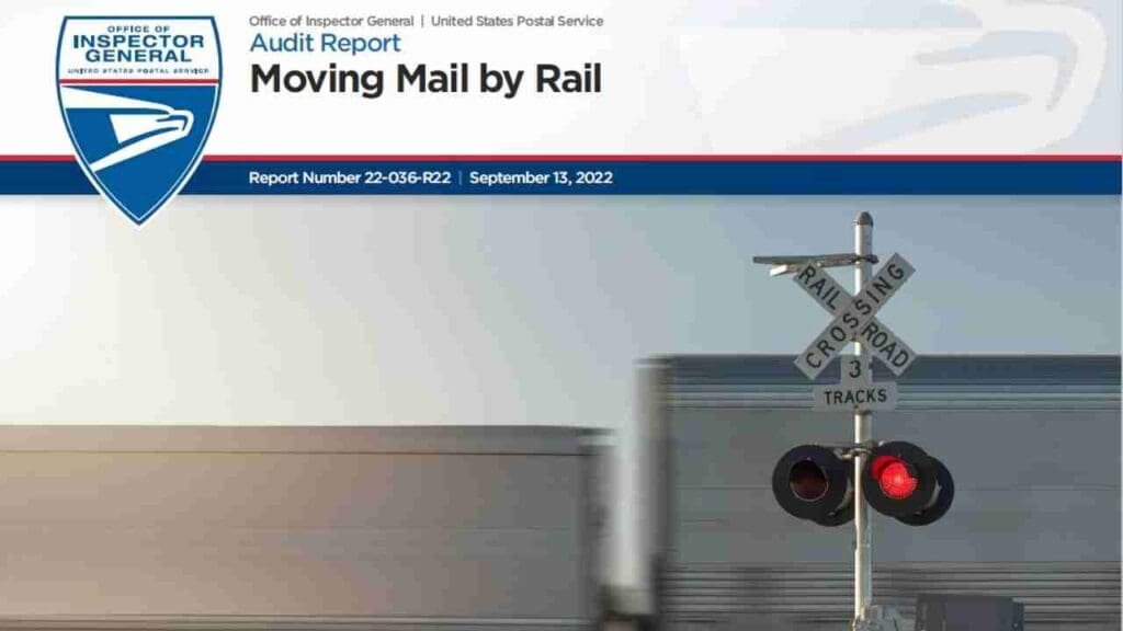 USPS OIG - Moving Mail by Rail