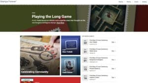 New USPS website focuses on stamp stories