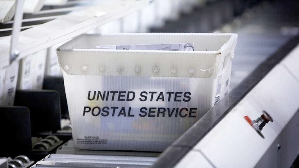 US Postal Service on-time delivery rates slip during peak season
