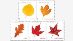 These stamps celebrate autumnal treasures