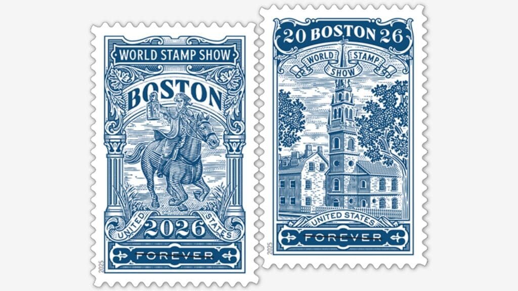 Two new stamps highlight Boston’s role in the Revolution
