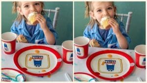 USPS characters are appearing on party goods