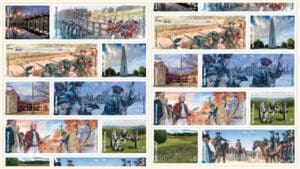USPS to Issue Stamps of Historic Battlefields of the American Revolution