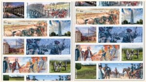 USPS will dedicate its Battlefields of the American Revolution release in Massachusetts