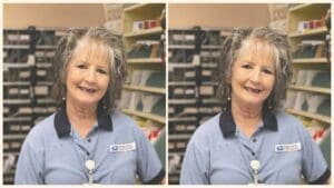 Long-time customer service worker retires from post office