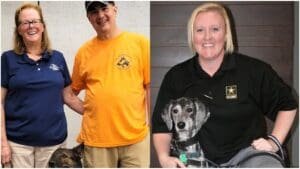 A USPS employee and his dog-whisperer wife help veterans get a new leash on life