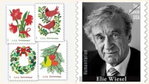 U.S. Postal Service Announces Holiday, Elie Wiesel Stamps