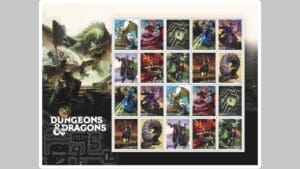 DUNGEONS & DRAGONS Stamps To Be Released at Gen Con Indy 2024