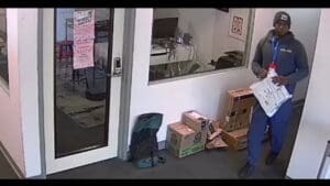 Video shows man impersonating USPS worker to steal packages from North Philadelphia apartment