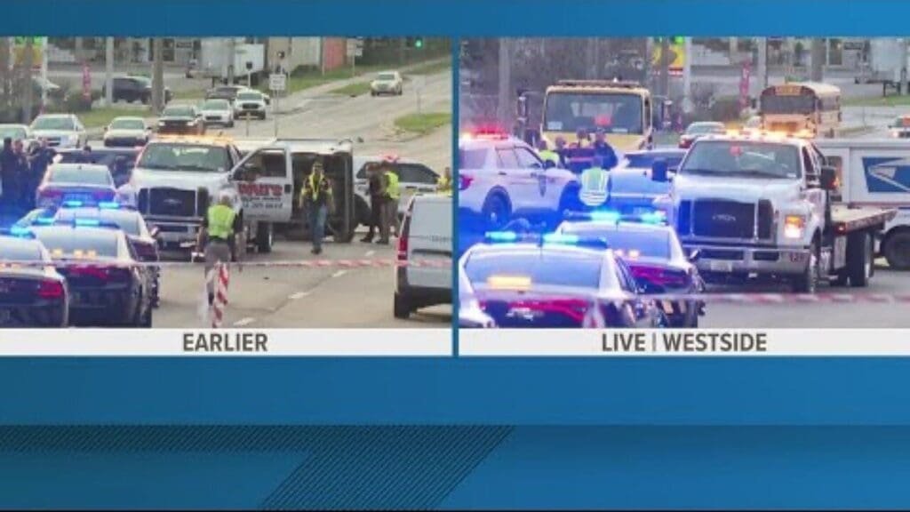 Postal worker killed in crash that flipped vehicle