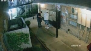 Video captures two men going through mailboxes in a southwest Houston community