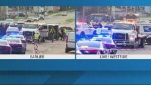 Postal worker killed in crash that flipped vehicle