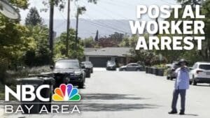 Postal worker arrested following confrontation with couple in Sunnyvale