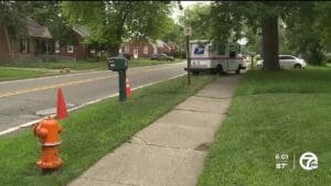 Problem solved for Waterford man after video showed mail carrier driving on his lawn