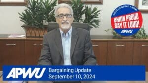 APWU President Mark Dimondstein Updates Members on APWU Contract Negotiations