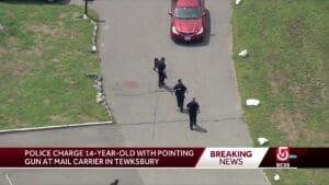 Boy, 14, Accused Of Pulling Gun On Mail Carrier In Tewksbury
