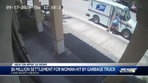 Postal worker struck by city garbage truck awarded more than $5.5 million