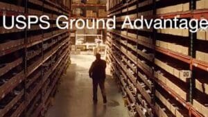 A new TV ad touts USPS Ground Advantage