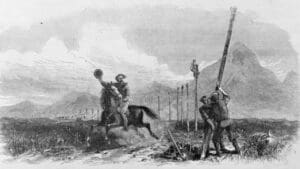 From 1825-1874, a nimble postal system expanded with the nation