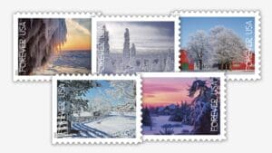 These stamps offer chill vibes
