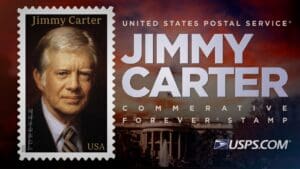 A new video spotlights the Jimmy Carter stamp