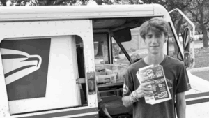 Not sun, not rain, not lack of gas stops postman