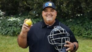 This USPS supervisor is also an umpire for the Savannah Bananas