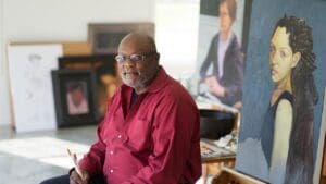 Former MSU professor creates portraits for Postal Service Revolutionary War stamp collection