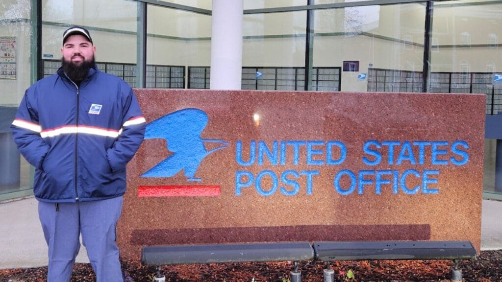 This postal employee gave a customer CPR